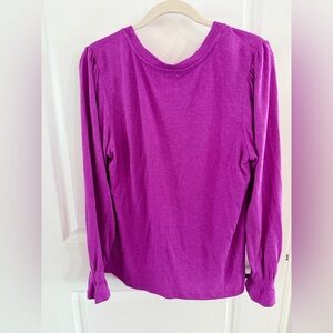NZXT Vibrant Purple Long Sleeve Tee